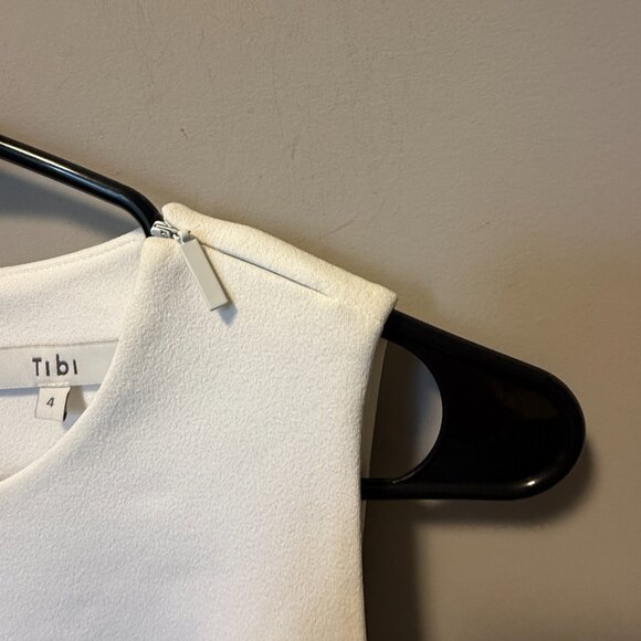 Tibi Structured Crepe Sleeveless Dress - 4 - Picture 3 of 8